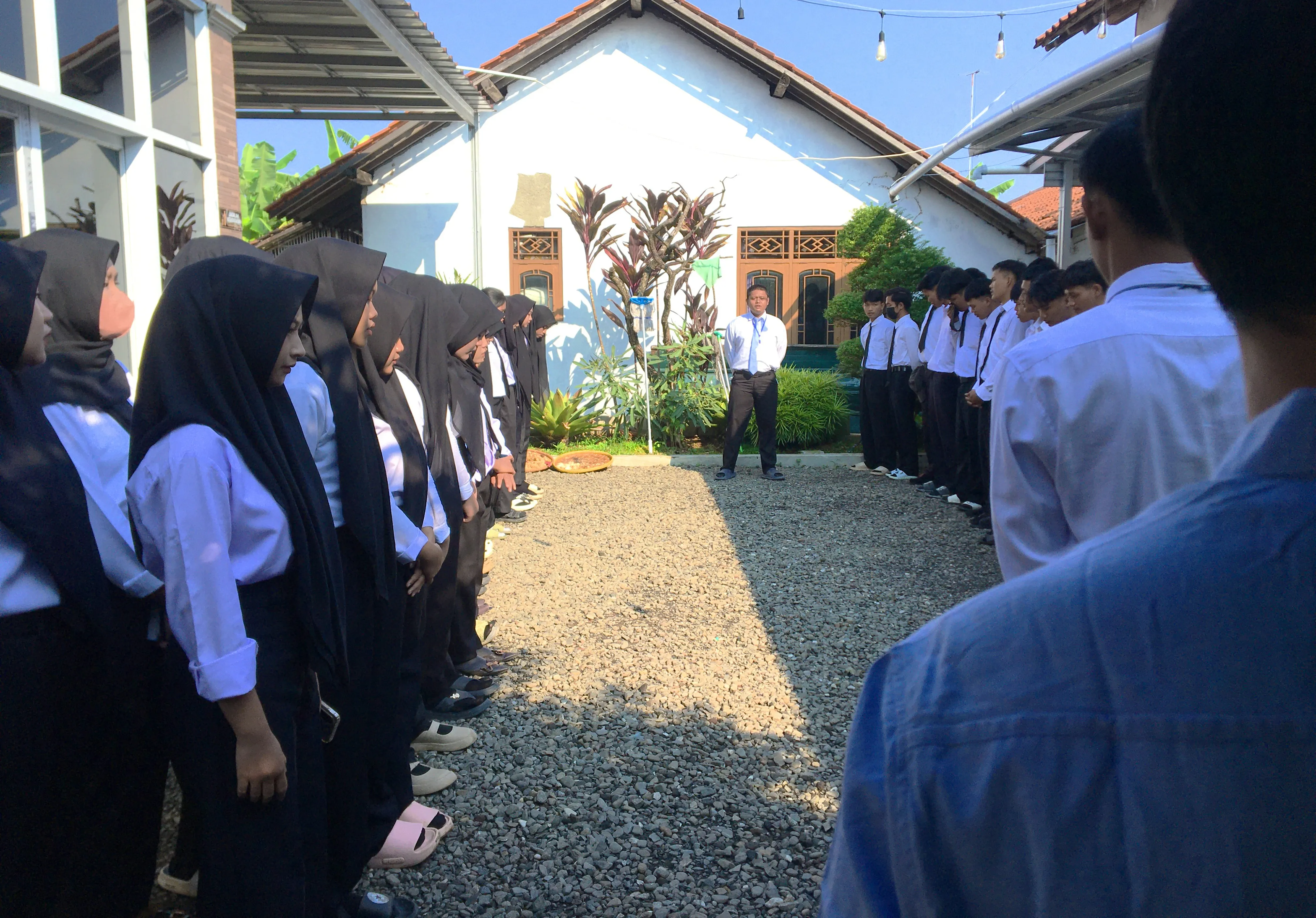 Kegiatan pelatihan siswa LPK Yamaguchi